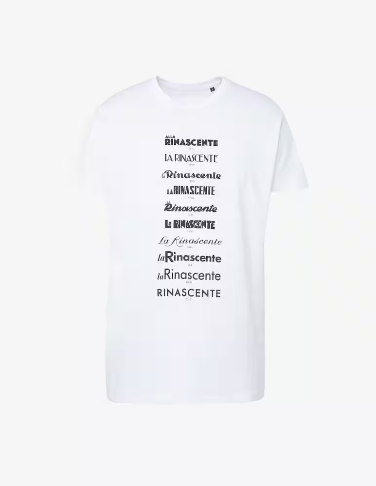 Футболка с логотипом Evoluzione Rinascente, белый
Футболка с логотипом Evoluzione Rinascente, белый