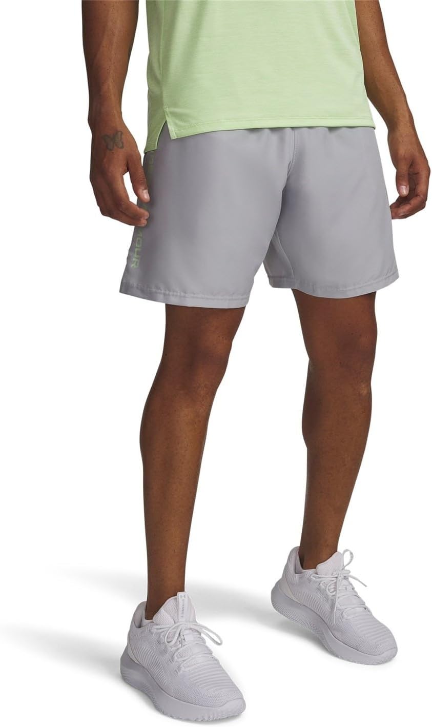 Under Armour мужские шорты Tech Woven Workdmark, (011) Mod Gray/Lumos Lime
Under Armour мужские шорты Tech Woven Workdmark, (011) Mod Gray/Lumos Lime