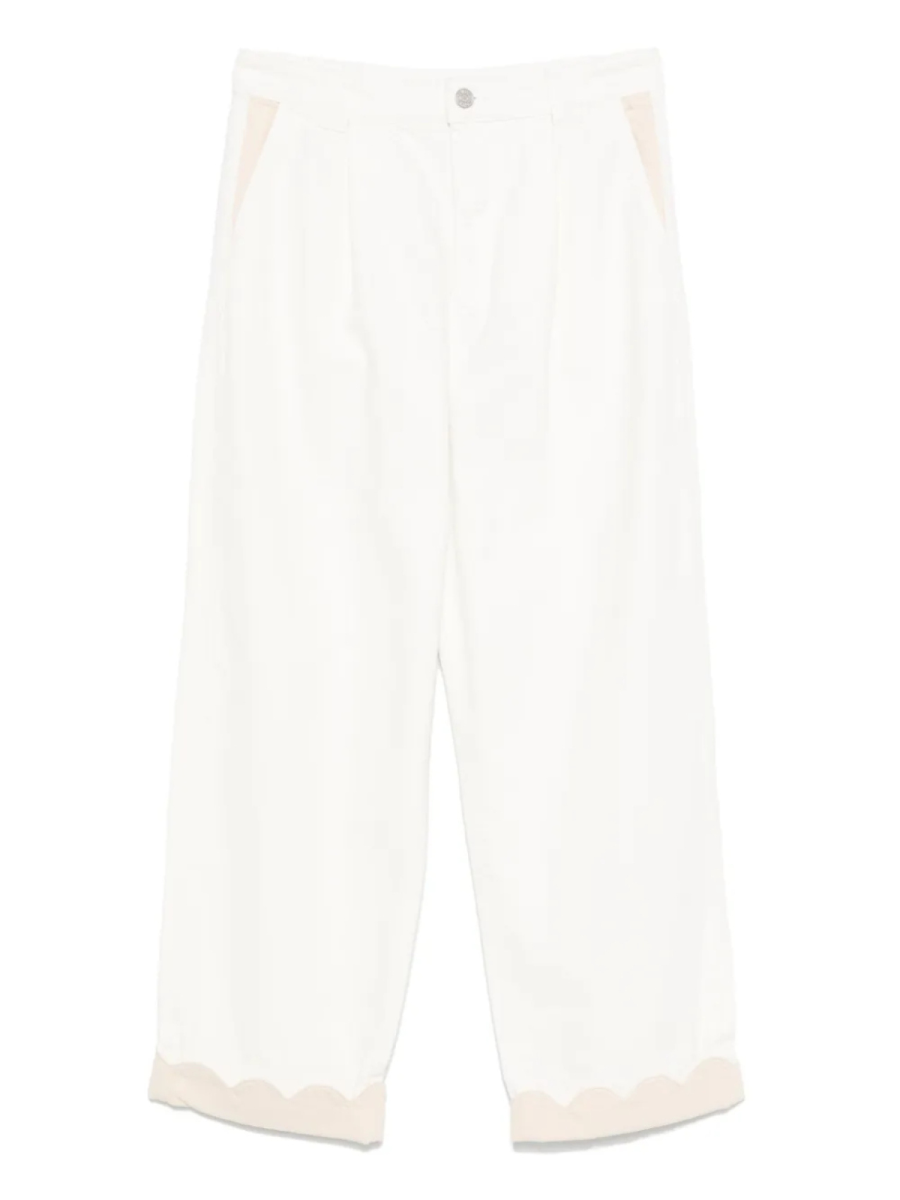 Джинсы с широкими штанинами Stella Nova, белый
Джинсы с широкими штанинами Stella Nova, белый