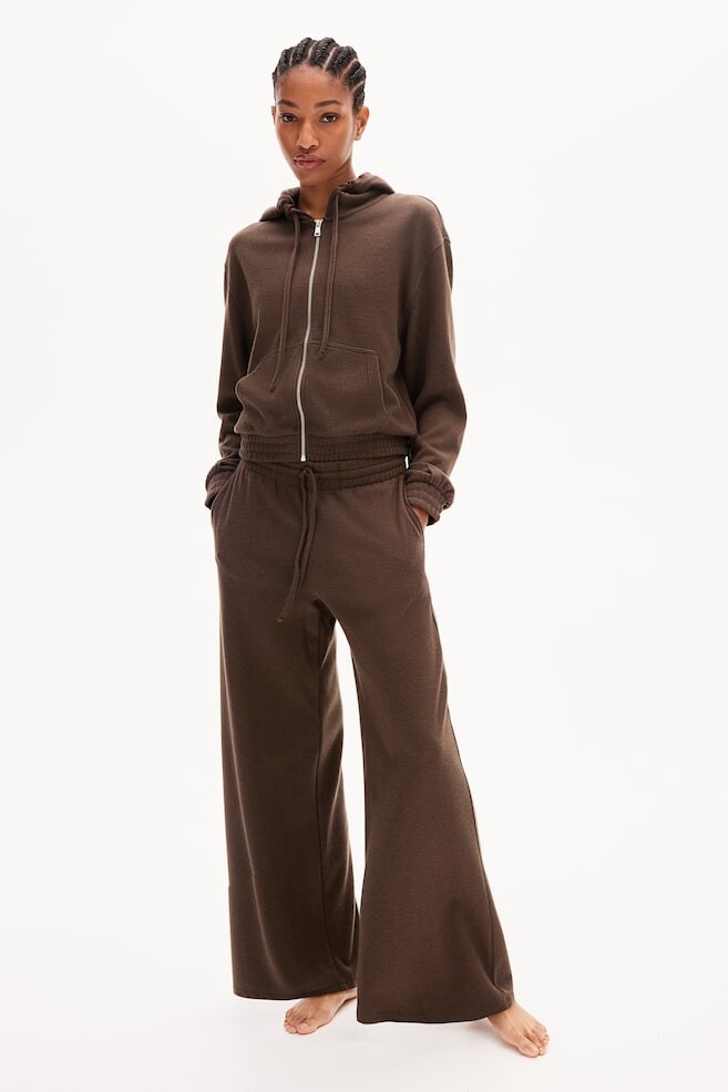 Куртка худи из джерси H&M, коричневый
Куртка худи из джерси H&M, коричневый