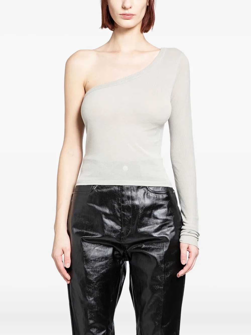 Топ Concordians Ziggy на одно плечо Rick Owens, серый
Топ Concordians Ziggy на одно плечо Rick Owens, серый