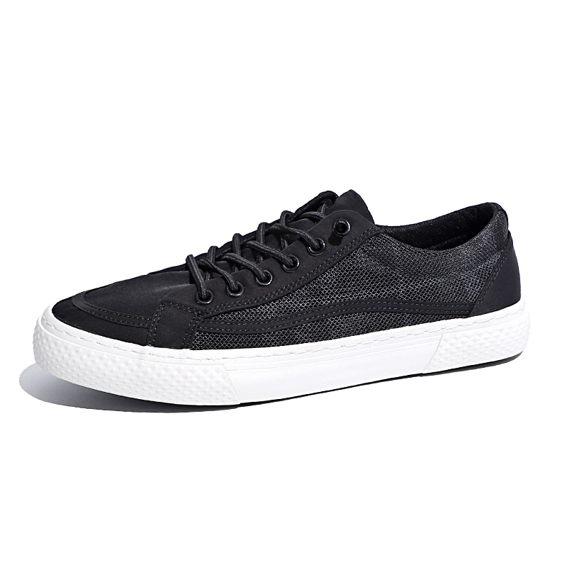 Низкие мужские кроссовки Baoda, Black White
Низкие мужские кроссовки Baoda, Black White