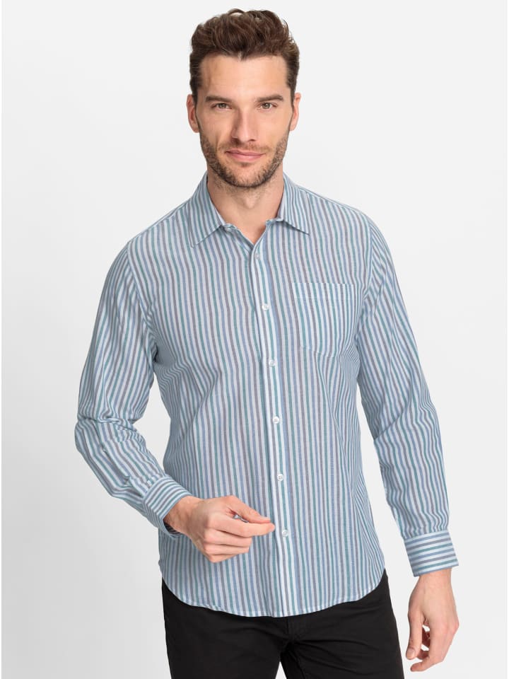 Рубашка с длинными рукавами белого цвета в полоску WITT WEIDEN
Рубашка с длинными рукавами белого цвета в полоску WITT WEIDEN