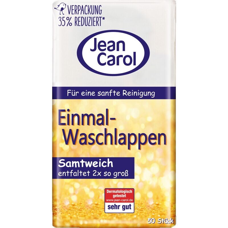 Одноразовая мочалка Jean Carol, 50 шт.
Одноразовая мочалка Jean Carol, 50 шт.