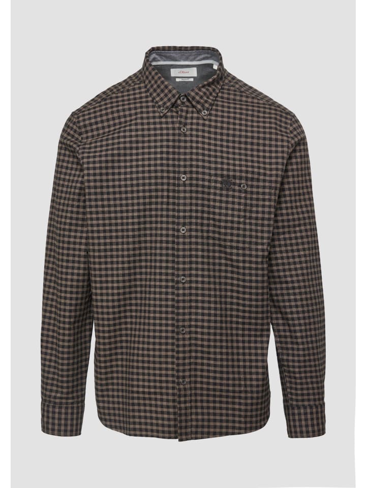 Рубашка в цвете 99N1_черная s.Oliver
Рубашка в цвете 99N1_черная s.Oliver