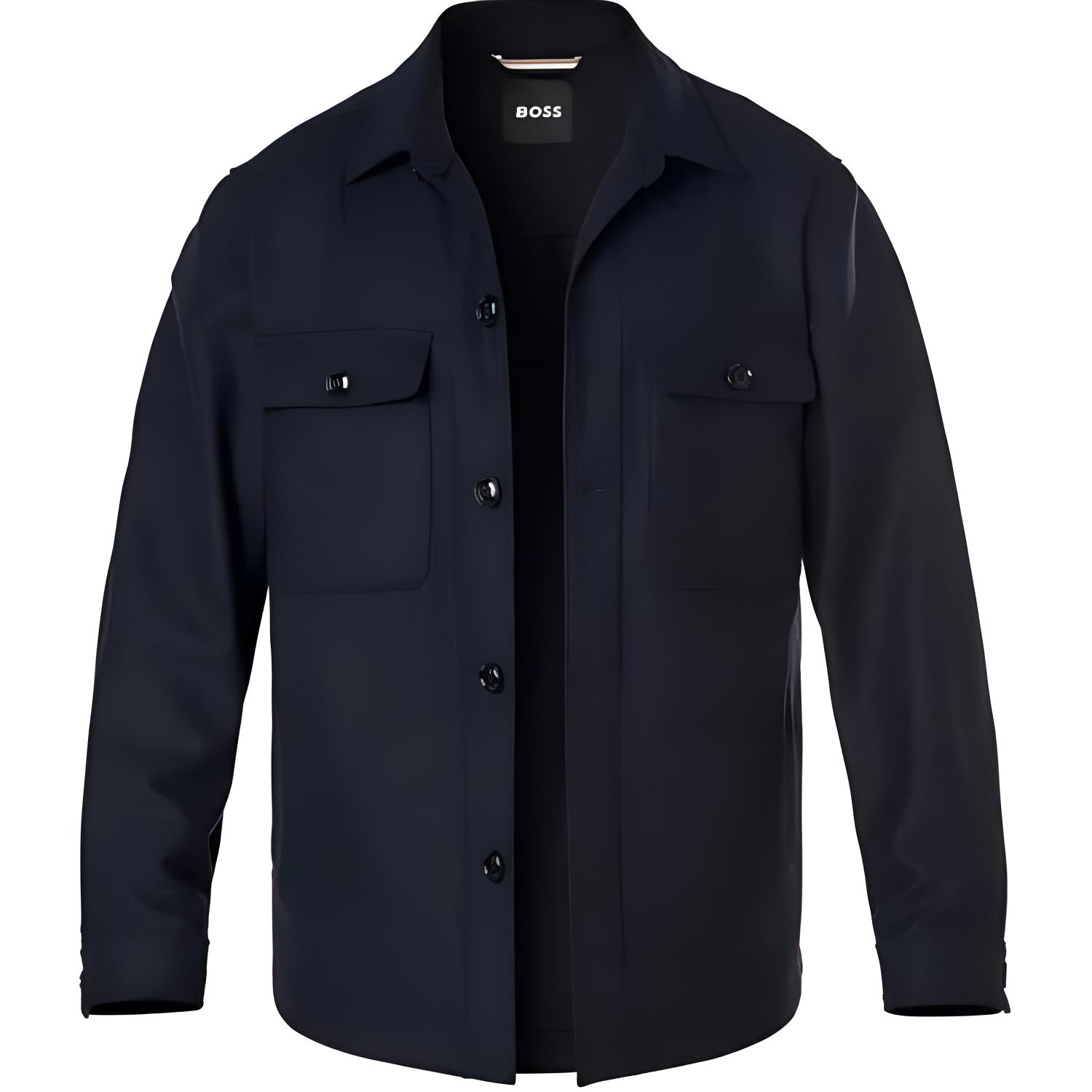 Рубашка-куртка Boss свободного кроя с закругленным низом Hugo Boss, marine синий
Рубашка-куртка Boss свободного кроя с закругленным низом Hugo Boss, marine синий