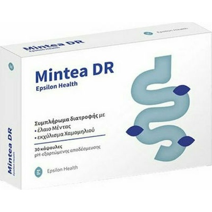 Mintea Dr. Масло мяты и ромашки при желудочно-кишечных расстройствах - 30 капсул Epsilon Health 
Mintea Dr. Масло мяты и ромашки при желудочно-кишечных расстройствах - 30 капсул Epsilon Health