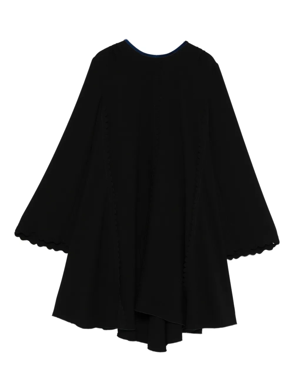 Расклешенное платье с фестончатой отделкой Forte Forte, черный
Расклешенное платье с фестончатой отделкой Forte Forte, черный