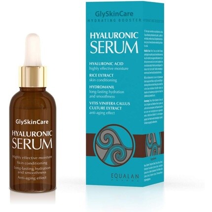 GlySkinCare Сыворотка с гиалуроновой кислотой 30 мл Антивозрастная сыворотка для лица и кожи Интенсивное увлажняющее средство Equalan Pharma
GlySkinCare Сыворотка с гиалуроновой кислотой 30 мл Антивозрастная сыворотка для лица и кожи Интенсивное увлажняющее средство Equalan Pharma