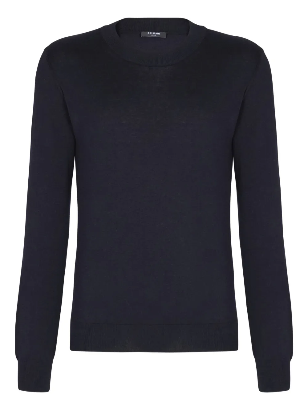 Свитер с круглым вырезом Balmain, синий
Свитер с круглым вырезом Balmain, синий