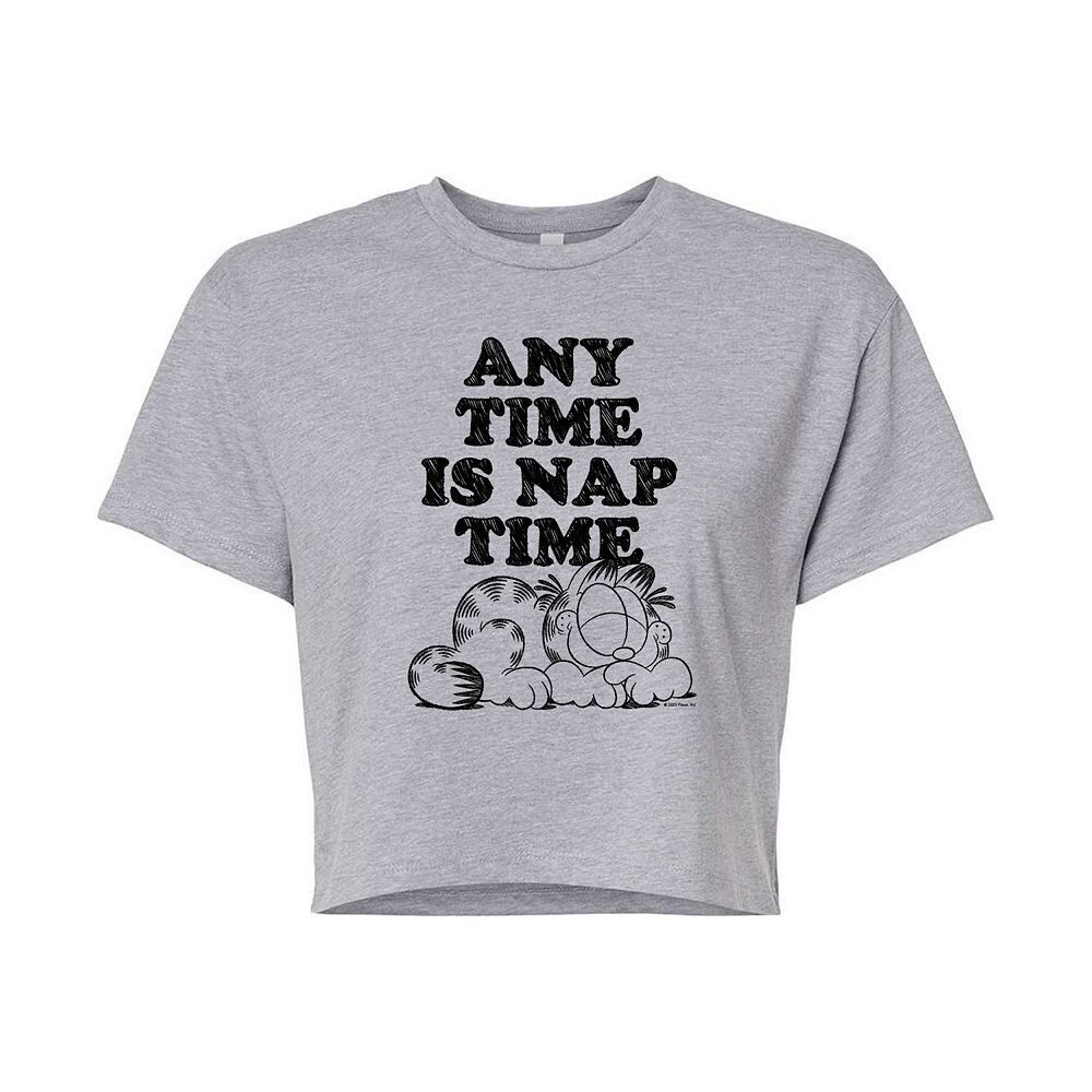 Укороченная футболка Gafield Any Time Is Nap Time для юниоров Licensed Character, цвет Heather Gray
Укороченная футболка Gafield Any Time Is Nap Time для юниоров Licensed Character, цвет Heather Gray