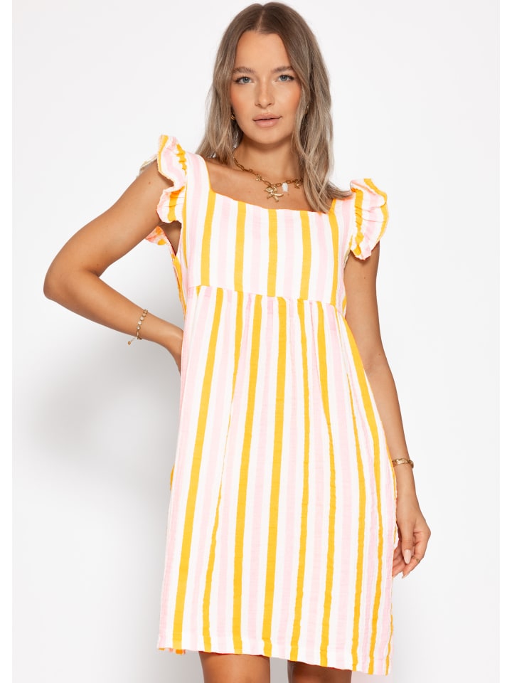 Короткое платье SASSYCLASSY, желтый
Короткое платье SASSYCLASSY, желтый