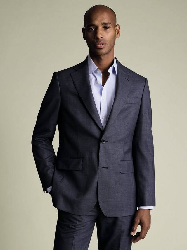 Однобортный шерстяной пиджак Charles Tyrwhitt
Однобортный шерстяной пиджак Charles Tyrwhitt