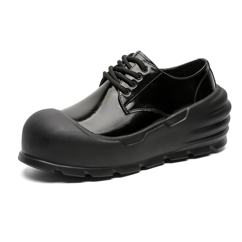 FAPAI Мужские повседневные туфли черные низкие из лаковой кожи со скрытой платформой, цвет Patent Leather with Hidden Wedge
FAPAI Мужские повседневные туфли черные низкие из лаковой кожи со скрытой платформой, цвет Patent Leather with Hidden Wedge