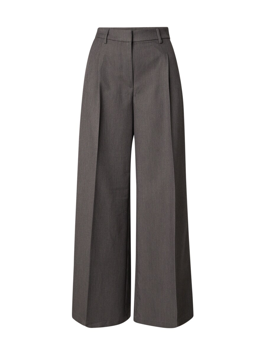 Широкие брюки со складкой спереди Monki, темно-серый
Широкие брюки со складкой спереди Monki, темно-серый