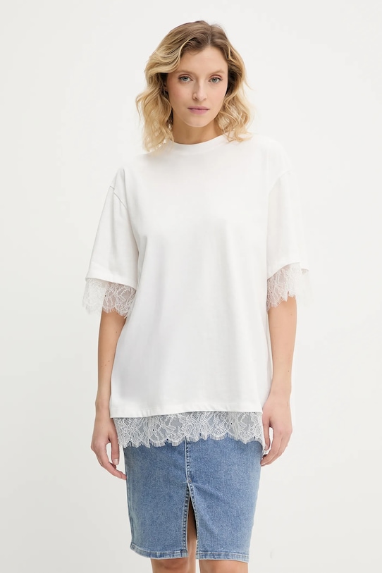 Хлопковая футболка Answear.Lab, белый
Хлопковая футболка Answear.Lab, белый