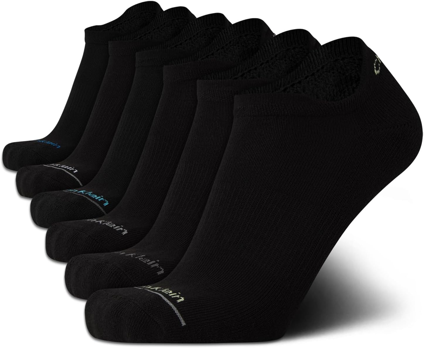 Мужские носки Calvin Klein с амортизирующим вкладышем - 6 пар носков с низкой посадкой для кроссовок, лоферов, лодочек (размер: 7-12), Black
Мужские носки Calvin Klein с амортизирующим вкладышем - 6 пар носков с низкой посадкой для кроссовок, лоферов, лодочек (размер: 7-12), Black