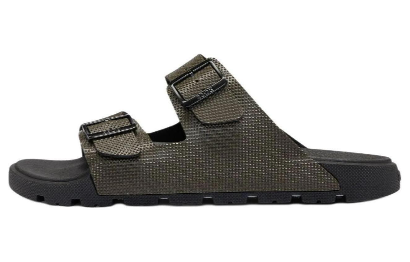 Шлепанцы мужские темно-зеленые Hugo Boss
Шлепанцы мужские темно-зеленые Hugo Boss