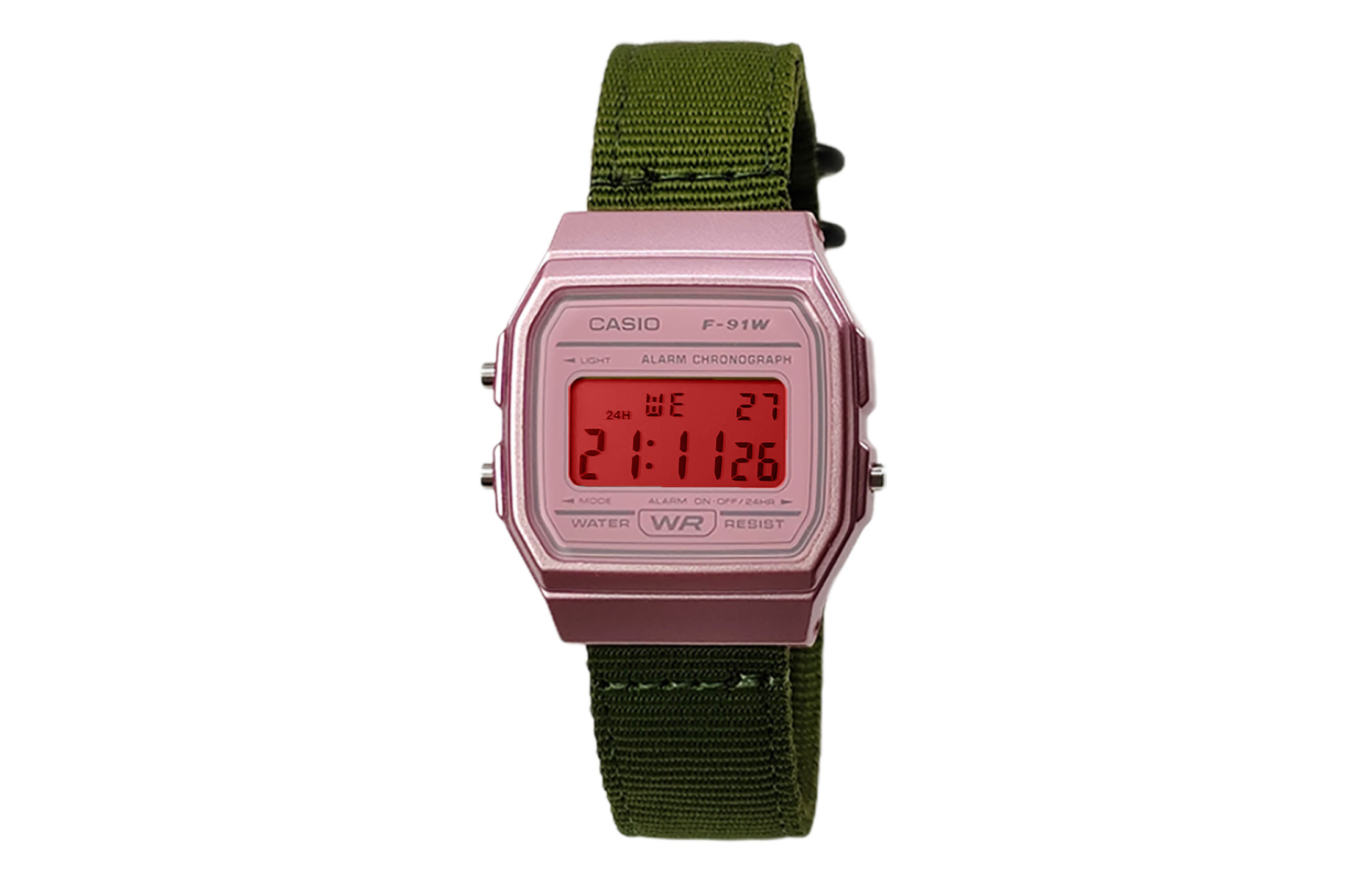 CASIO Часы Retrofit Series Quartz Movement Nylon Strap Watch Women's Watch Pink Watch Dial
CASIO Часы Retrofit Series Quartz Movement Nylon Strap Watch Women's Watch Pink Watch Dial