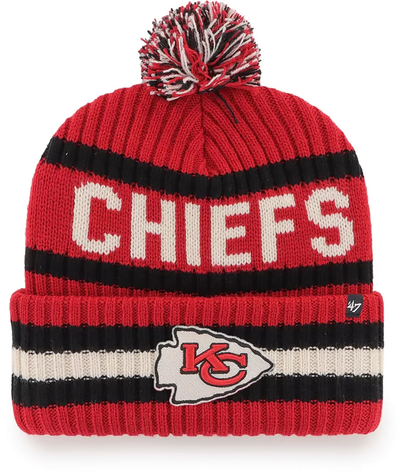 Мужская красная шапка с манжетами '47 Kansas City Chiefs Bering
Мужская красная шапка с манжетами '47 Kansas City Chiefs Bering