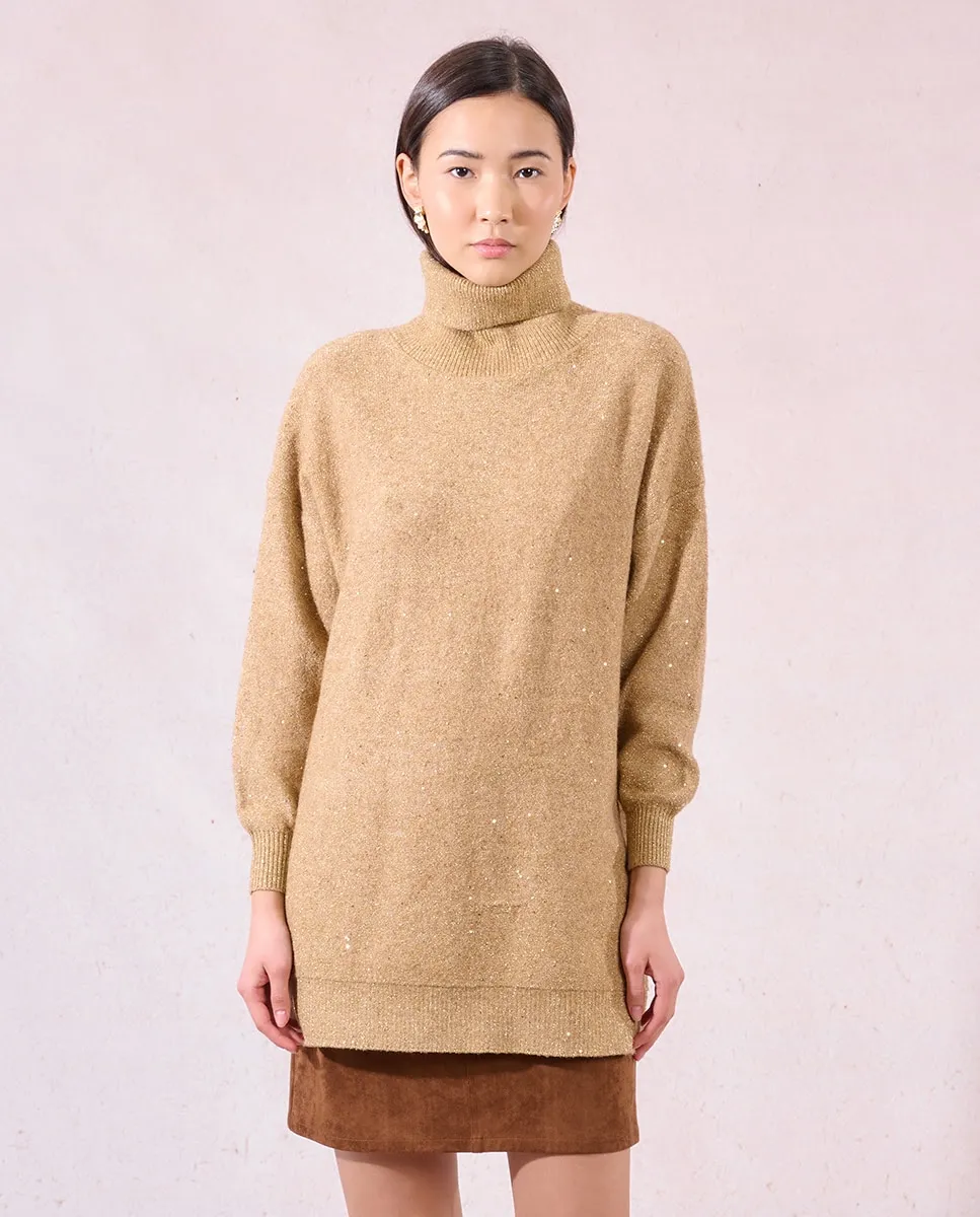 Женский джемпер с длинным рукавом с блестящими бусинами Molly Bracken, бежевый
Женский джемпер с длинным рукавом с блестящими бусинами Molly Bracken, бежевый