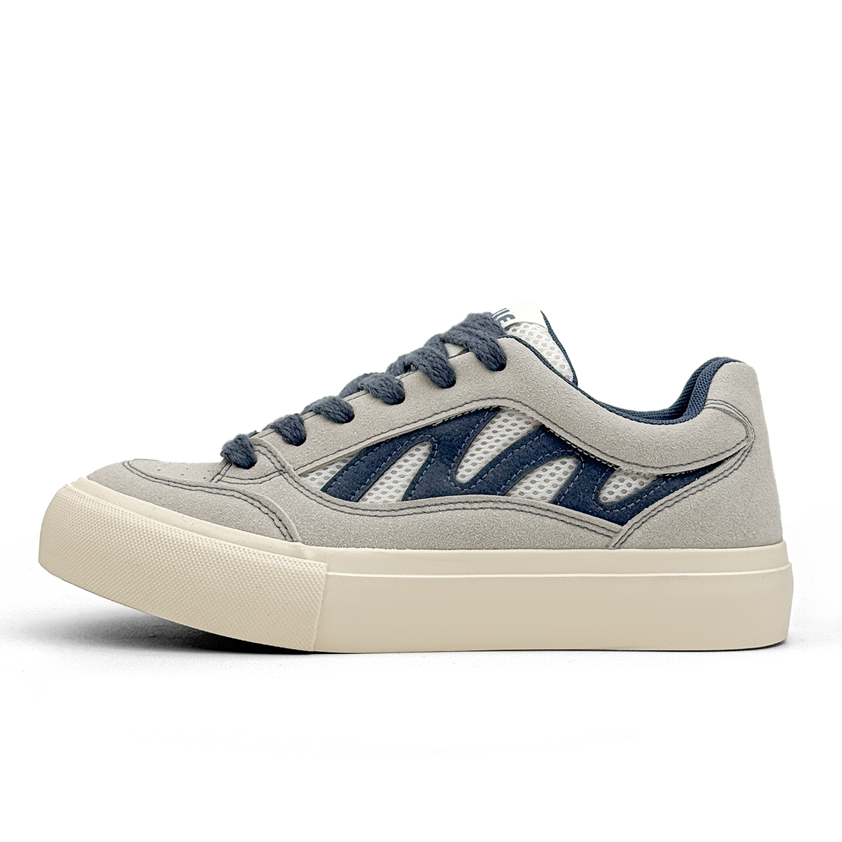 VASIBAEN Низкие мужские кроссовки для скейтбординга серо-синего цвета
VASIBAEN Низкие мужские кроссовки для скейтбординга серо-синего цвета