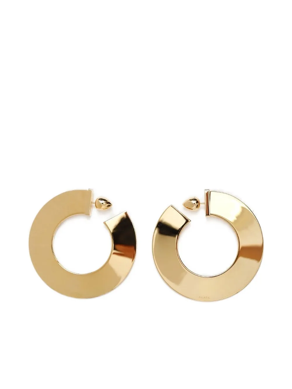 Серьги-кольца дисковой формы Blade Alaïa, золотистый
Серьги-кольца дисковой формы Blade Alaïa, золотистый