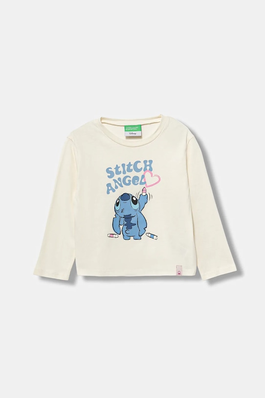 Детская хлопковая кофта с длинным рукавом United Colors Of Benetton, бежевый
Детская хлопковая кофта с длинным рукавом United Colors Of Benetton, бежевый