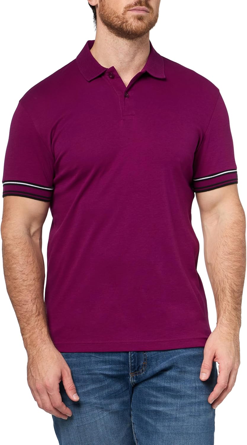 BOSS Мужская поло из интерлока, Plum Caspia, Фиолетовый, BOSS Мужская поло из интерлока, Plum Caspia
BOSS Мужская поло из интерлока, Plum Caspia, Фиолетовый, BOSS Мужская поло из интерлока, Plum Caspia