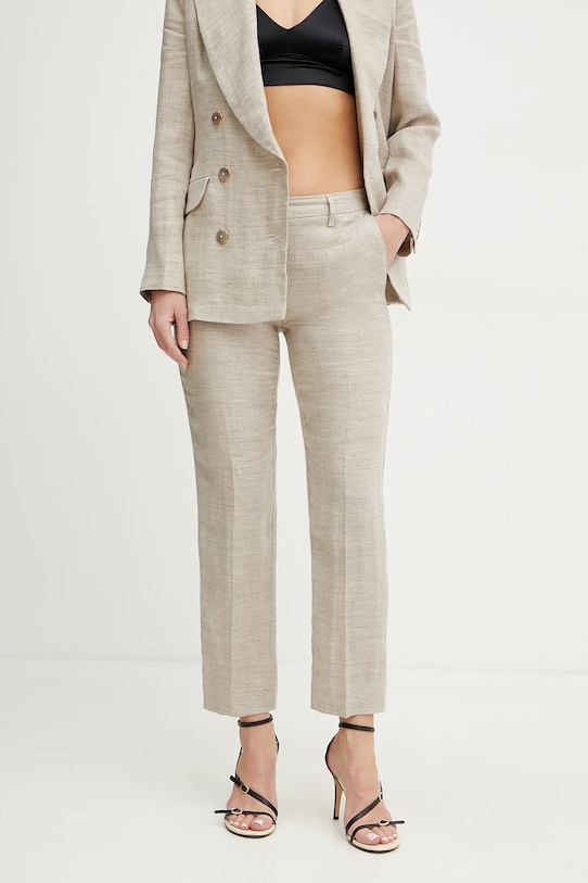 Льняные брюки PERUGIA Marella, бежевый 
Льняные брюки PERUGIA Marella, бежевый