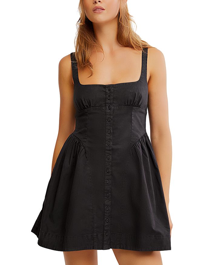 Астрид Оксфорд мини-платье Free People, черный
Астрид Оксфорд мини-платье Free People, черный