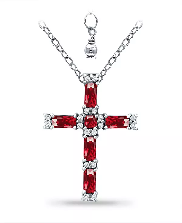 Подвеска-Крест из выращенных в лаборатории рубинов и кубического циркония Giani Bernini, ruby
Подвеска-Крест из выращенных в лаборатории рубинов и кубического циркония Giani Bernini, ruby