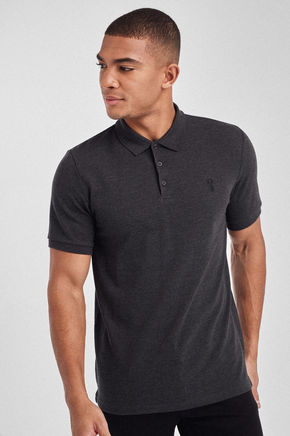 Рубашка-поло из пике Next, серый
Рубашка-поло из пике Next, серый
