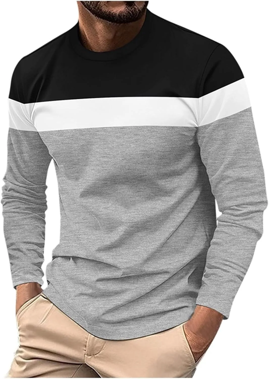 Мужская футболка oversize с длинным рукавом и принтом
Мужская футболка oversize с длинным рукавом и принтом