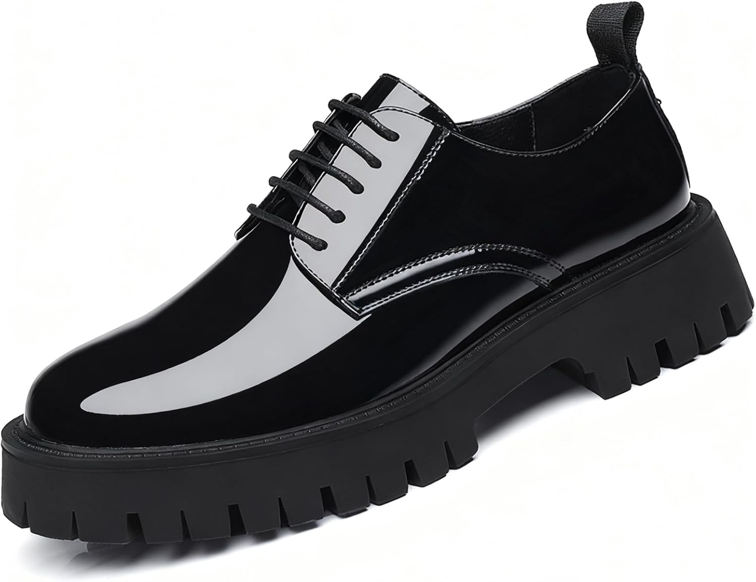 Мужские оксфорды на массивном каблуке с рифленой подошвой, платформенные туфли для мужчин, черные, дерби на массивной подошве Synthesis
Мужские оксфорды на массивном каблуке с рифленой подошвой, платформенные туфли для мужчин, черные, дерби на массивной подошве Synthesis