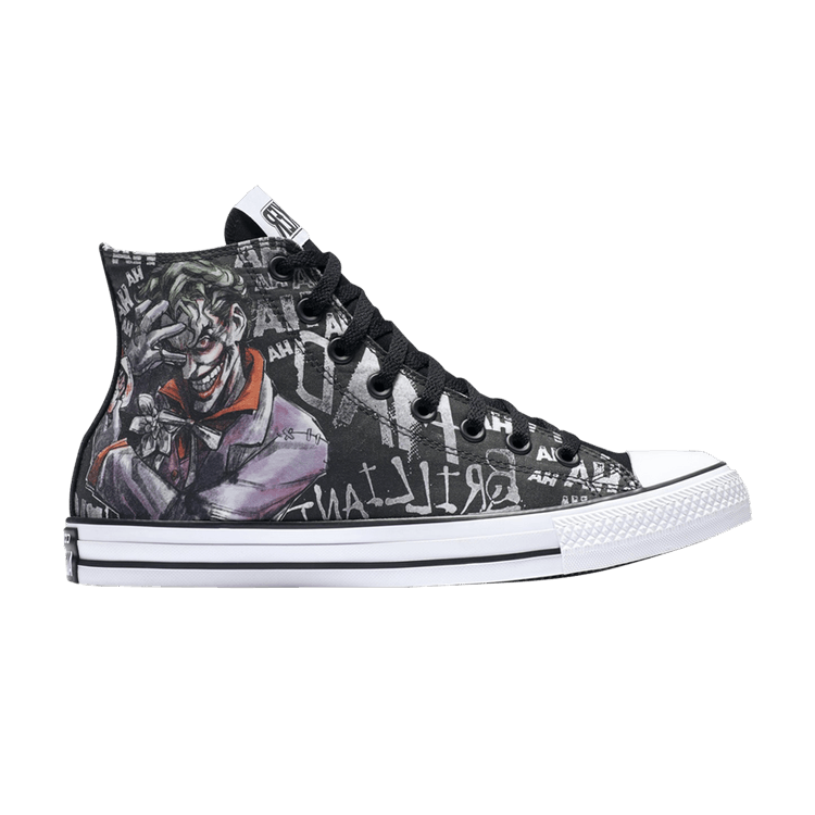 Кроссовки Converse DC Comics x Chuck Taylor All Star High 'The Joker Laugh', черный
Кроссовки Converse DC Comics x Chuck Taylor All Star High 'The Joker Laugh', черный