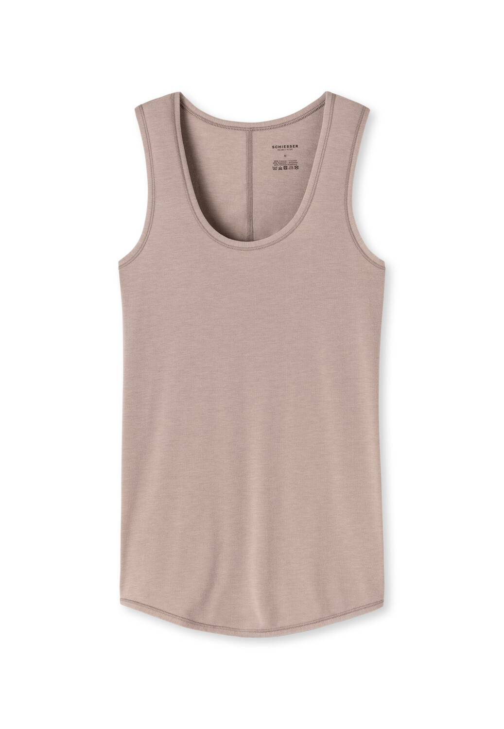 Майка-Майка Schiesser, коричневый 
Майка-Майка Schiesser, коричневый