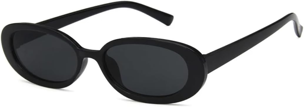 Солнцезащитные очки с защитой UV400 | Овальные маленькие линзы конфетного цвета | Для женщин и мужчин, для занятий спортом на открытом воздухе и вождения DSVIGF, Black Grey
Солнцезащитные очки с защитой UV400 | Овальные маленькие линзы конфетного цвета | Для женщин и мужчин, для занятий спортом на открытом воздухе и вождения DSVIGF, Black Grey