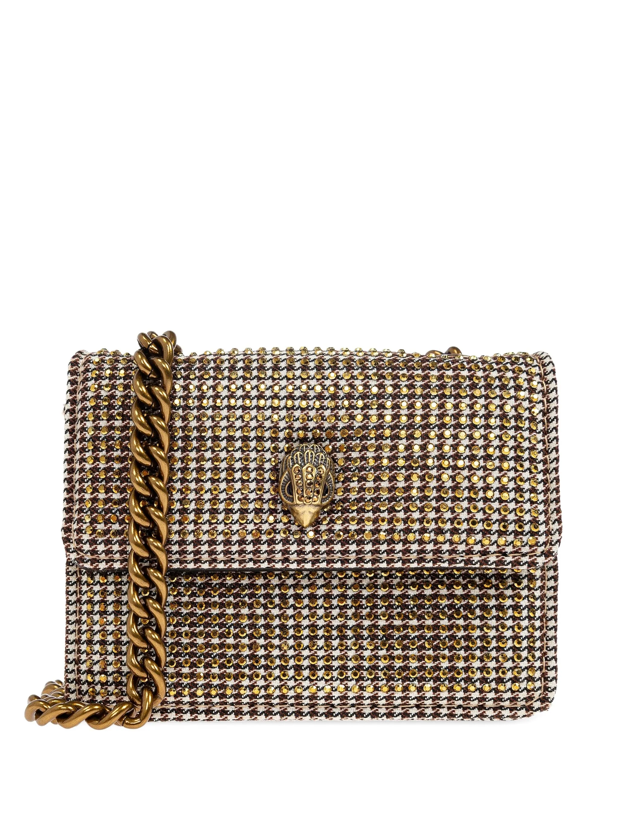 Мини-сумка Kensington с кристаллами Kurt Geiger London, золотистый
Мини-сумка Kensington с кристаллами Kurt Geiger London, золотистый