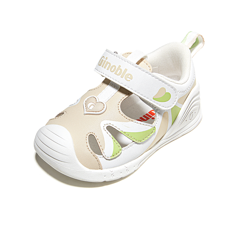 Дышащие, анти-удар, низкие кроссовки для малышей GINOBLE, бежевый/белый
Дышащие, анти-удар, низкие кроссовки для малышей GINOBLE, бежевый/белый