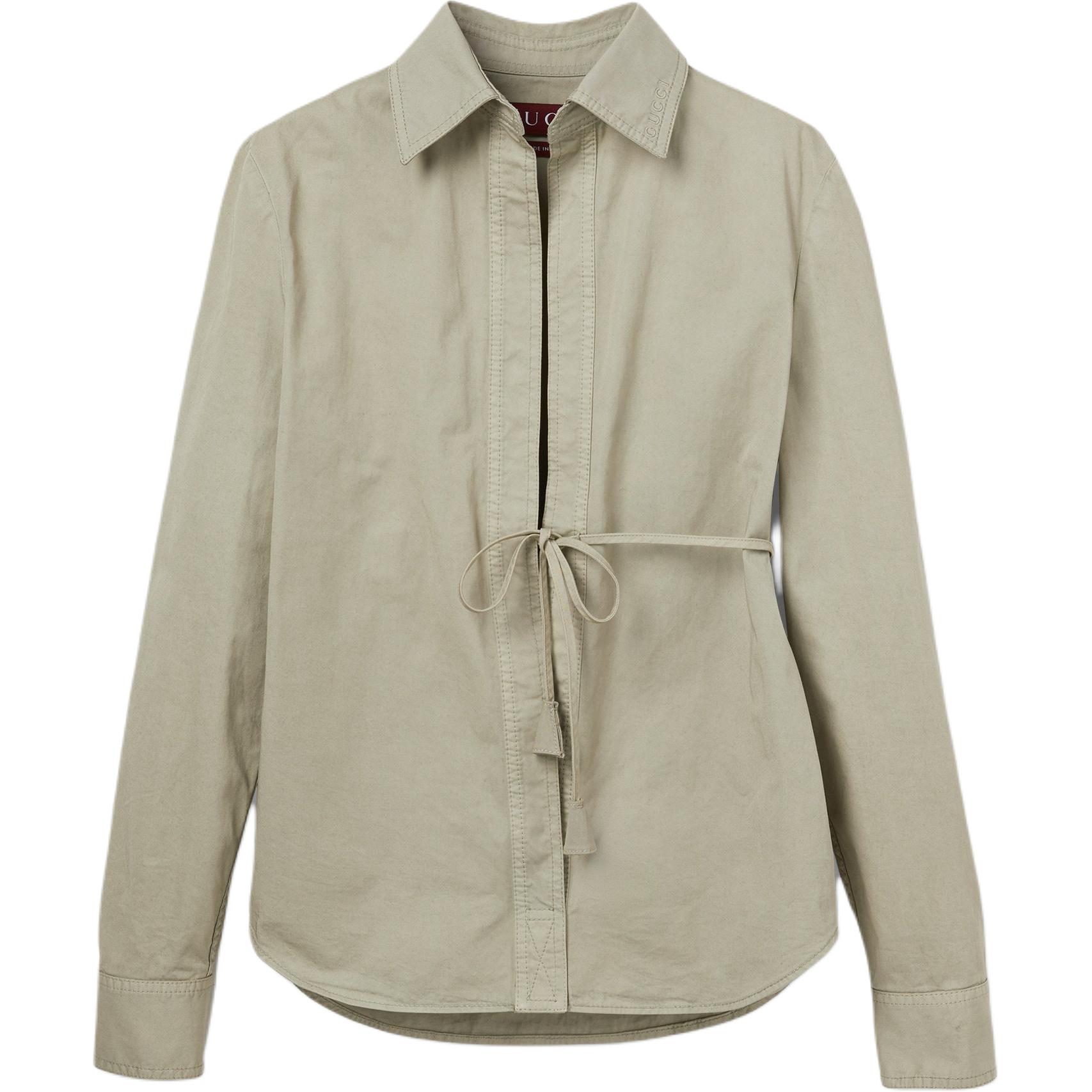 GUCCI SS25 Рубашка женская светло-зеленая
GUCCI SS25 Рубашка женская светло-зеленая
