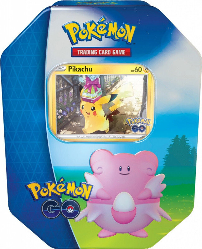 Карты Pokémon Go Tin Box Cards Blissey Игральные карты Pokemon
Карты Pokémon Go Tin Box Cards Blissey Игральные карты Pokemon