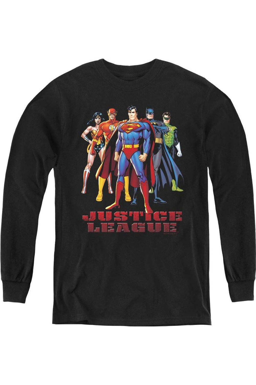 Футболка с длинным рукавом Justice League of America In League Youth Gildan, черный
Футболка с длинным рукавом Justice League of America In League Youth Gildan, черный