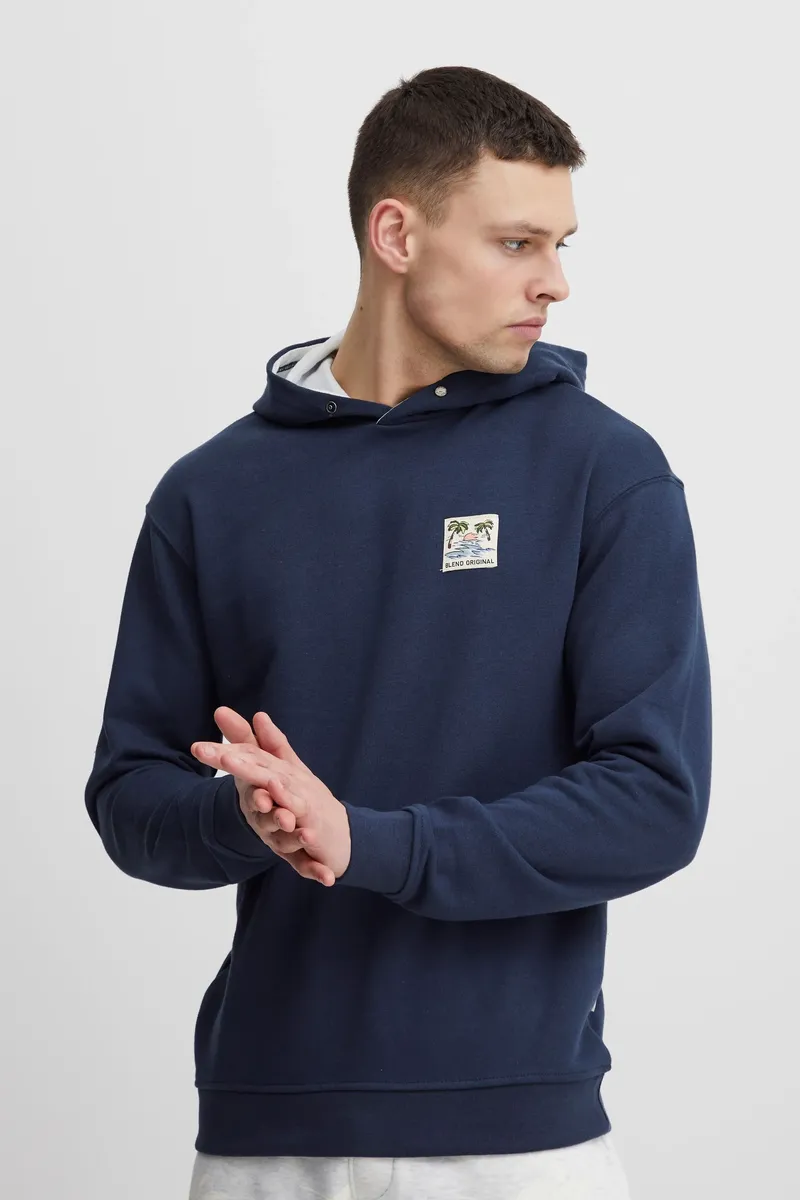 Толстовка с капюшоном из смесового материала "BLEND BHSweatshirt", цвет Dress Blues
Толстовка с капюшоном из смесового материала "BLEND BHSweatshirt", цвет Dress Blues