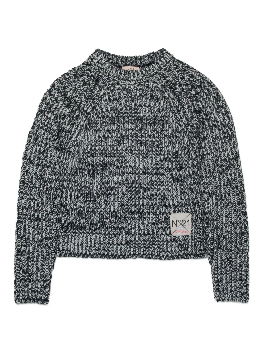 Джемпер с нашивкой-логотипом Nº21 Kids, черный
Джемпер с нашивкой-логотипом Nº21 Kids, черный