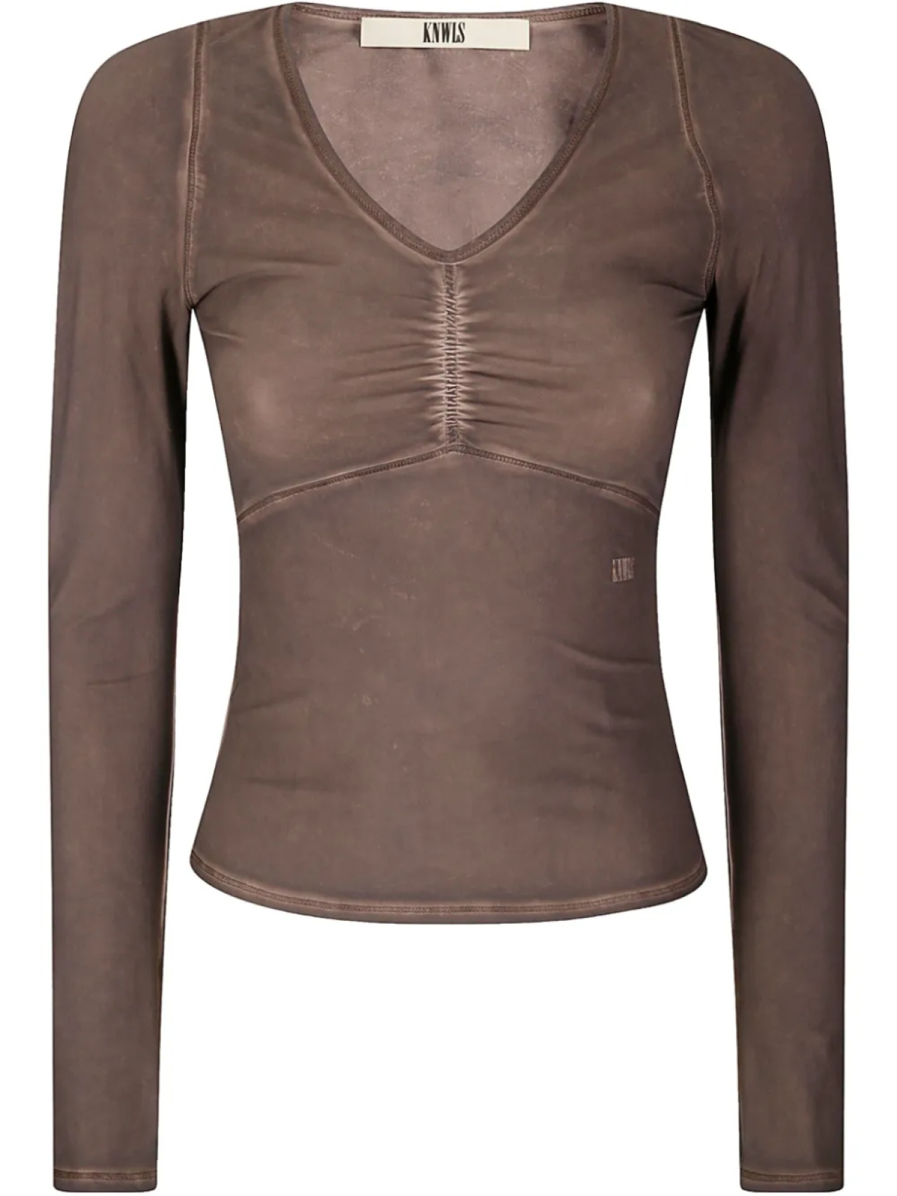 KNWLS окрашенный эластичный топ, коричневый
KNWLS окрашенный эластичный топ, коричневый