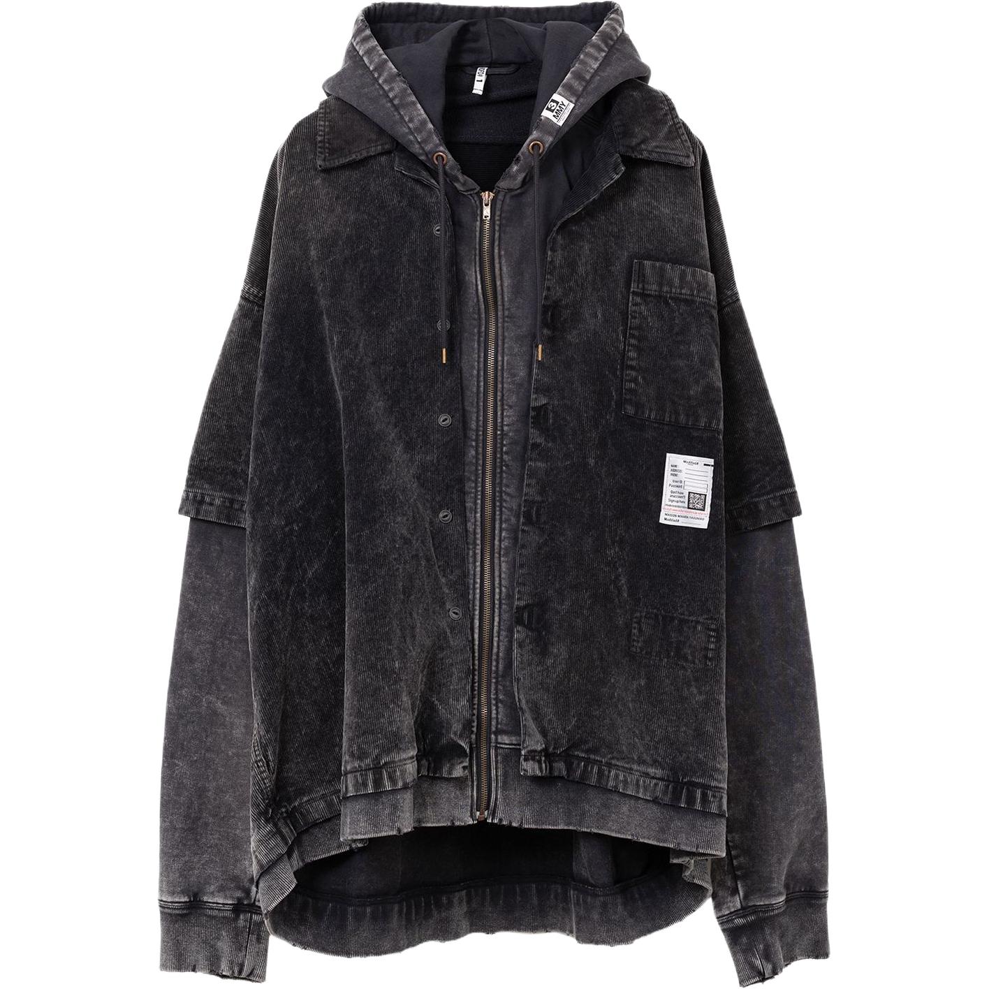 Maison Mihara Yasuhiro Рубашка Layered Corduroy Hoodie
Maison Mihara Yasuhiro Рубашка Layered Corduroy Hoodie