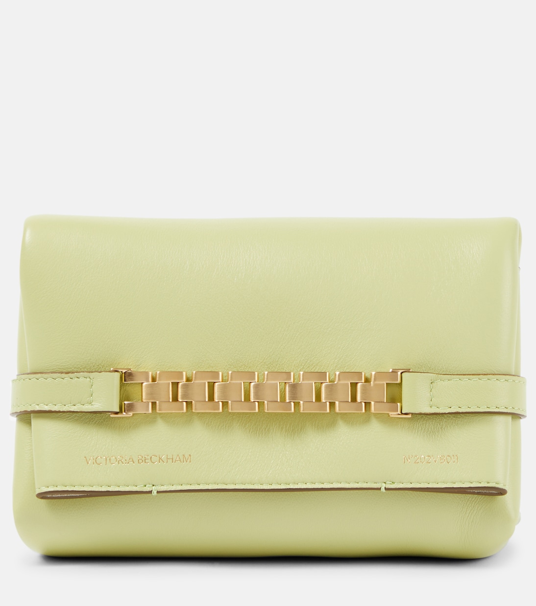 Мини-сумка из кожи через плечо Chain Victoria Beckham, Avocado
Мини-сумка из кожи через плечо Chain Victoria Beckham, Avocado