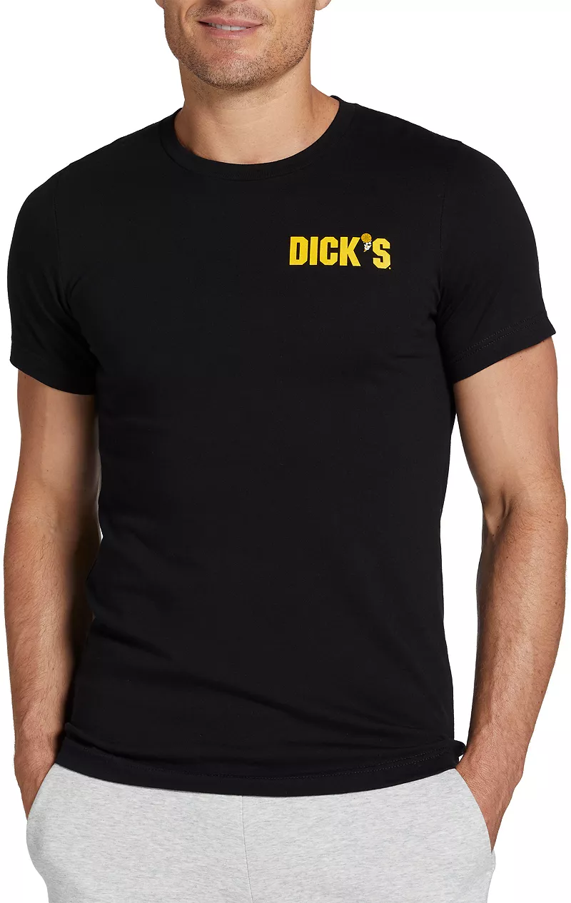 Футболка DICK's Heritage Shop House of Sport DICK'S Sporting Goods, черный/золотой
Футболка DICK's Heritage Shop House of Sport DICK'S Sporting Goods, черный/золотой