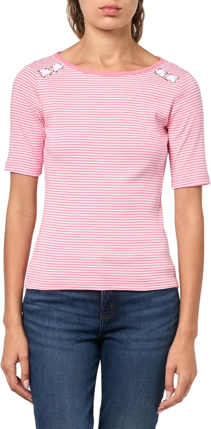 Женский топ с завязками на рукавах Tommy Hilfiger, Peony/ Bright White
Женский топ с завязками на рукавах Tommy Hilfiger, Peony/ Bright White